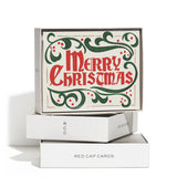 Merry Christmas, Boxed Set of 8 Holiday Greeting Cards
