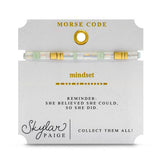 Mindset, Skylar Paige Morse Code Bracelet