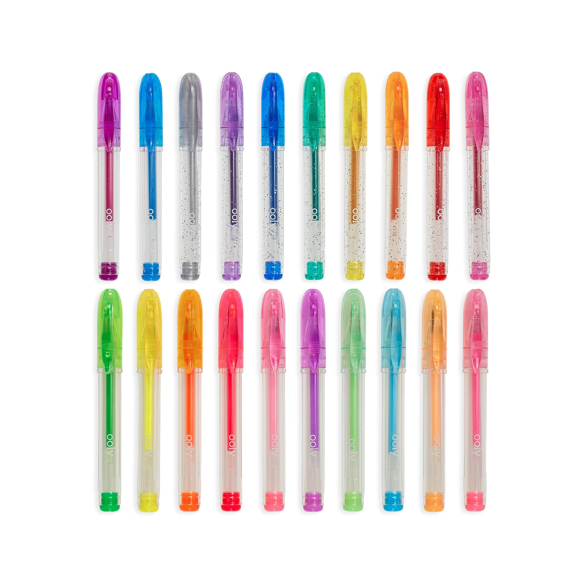 OOLY Mini Doodlers Fruity Scented Gel Pens, Set of 20