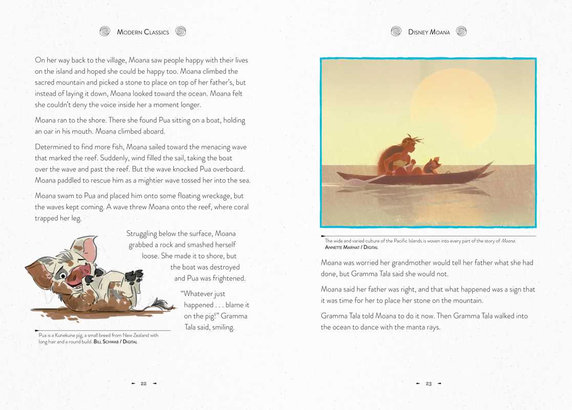 Disney Modern Classics: MOANA, Children's Book