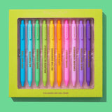 Motivational Gel Pen Set, 10ct.