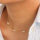 Petite Multi-Pearl Necklace