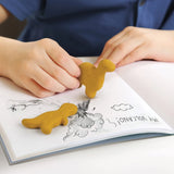 Nugg Life Dinosaur Nugget Erasers, Set of 2