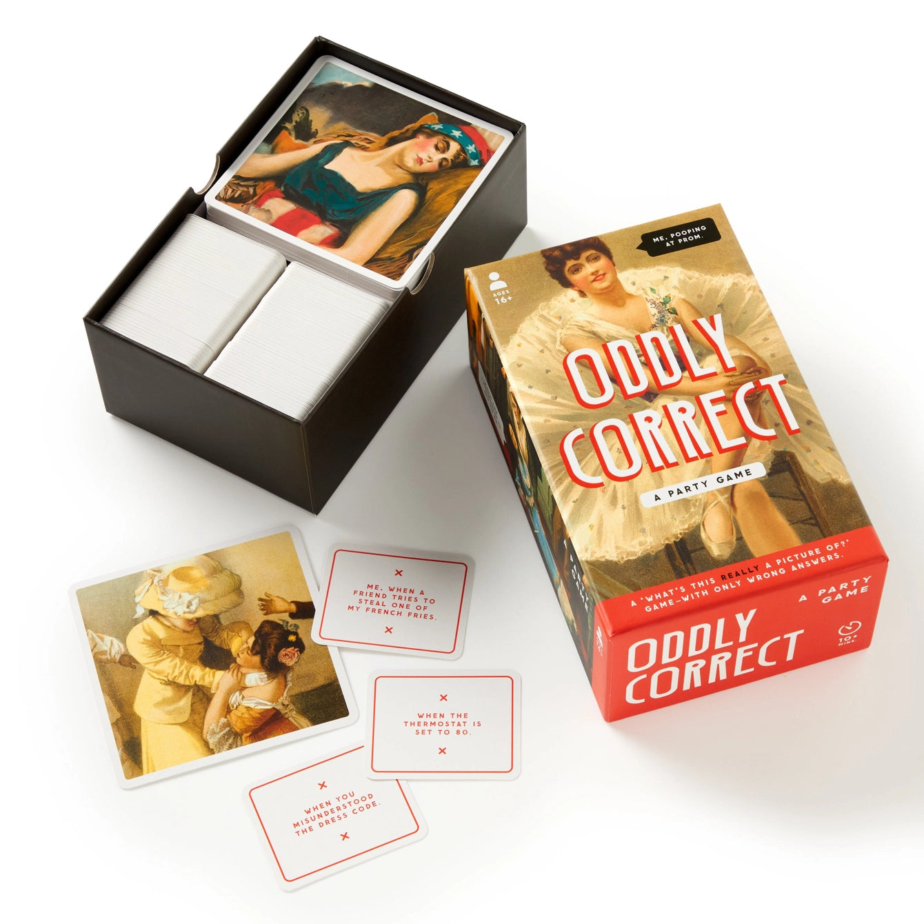 Oddly Correct, A Party Game: A ‘What’s This Really A Picture Of?’ Game – With Only Wrong Answers