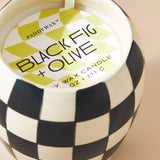 PADDYWAX Checkmate Black Fig & Olive Candle, 11oz.
