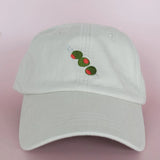 Embroidered Olives Adjustable Baseball Hat