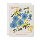 One Million Thank Yous, Greeting Card