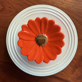 Orange Flower Power, Nora Fleming Decorative Mini (Retired)