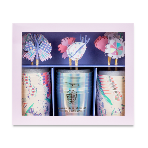 Butterfly Flutter Cupcake Decorating Set, 24Pk