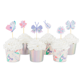 Butterfly Flutter Cupcake Decorating Set, 24Pk