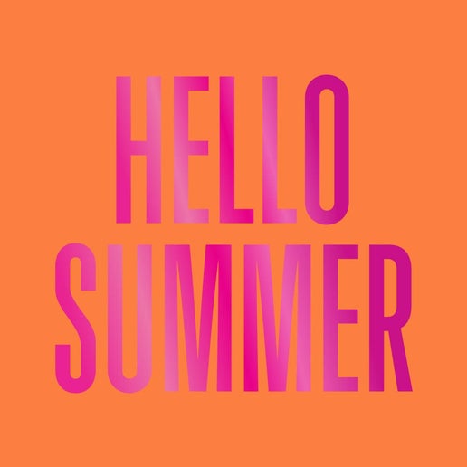 Hello Summer Cocktail Napkins