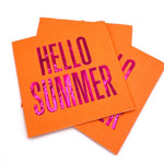 Hello Summer Cocktail Napkins