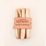 Leather-Wrapped Ecuadorian Palo Santo Smudge Stick Set of 8