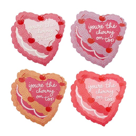 You're The Cherry On Top Dessert Plates, 8Pk