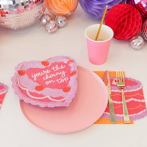 You're The Cherry On Top Dessert Plates, 8Pk