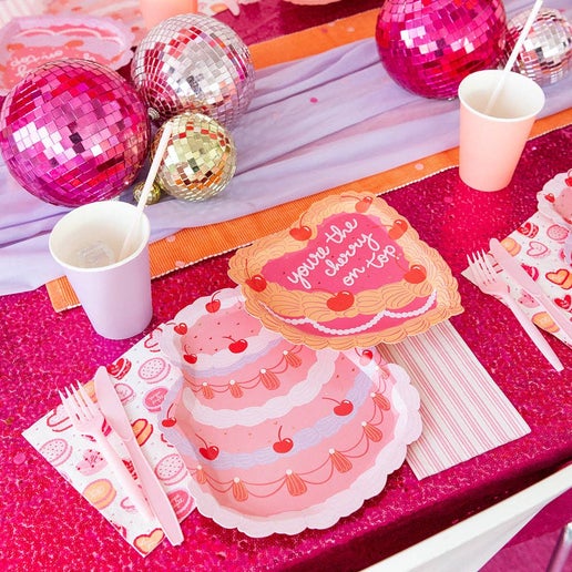 You're The Cherry On Top Dessert Plates, 8Pk