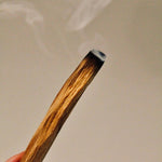 Leather-Wrapped Ecuadorian Palo Santo Smudge Stick Set of 8