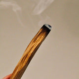 Leather-Wrapped Ecuadorian Palo Santo Smudge Stick Set of 8