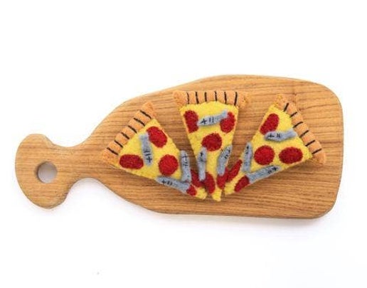Pizza with Sardines Catnip Cat Toy