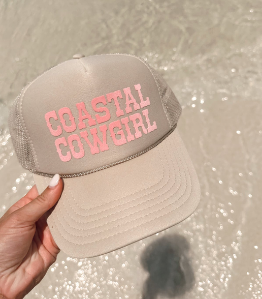 'Coastal Cowgirl' Trucker Hat
