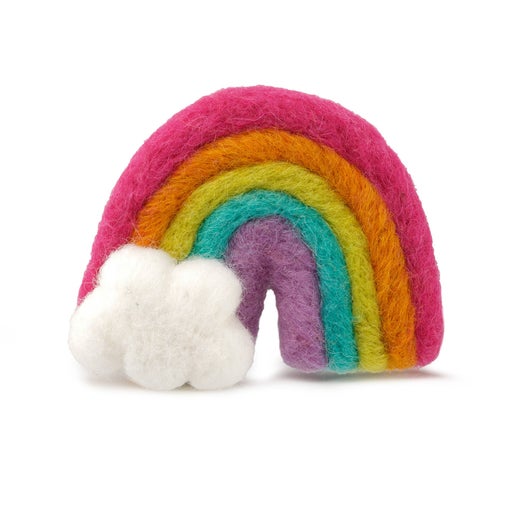 Rainbow with Cloud Catnip Cat Toy