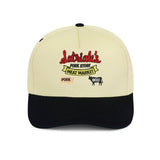 Satriale's Sopranos Themed Hat, Cream