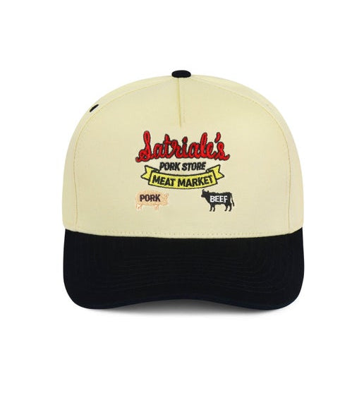 Satriale's Sopranos Themed Hat, Cream