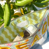 'Beach' Palm Trees Clear Pouch