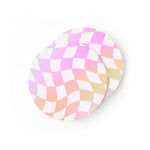 Ombré Checkered Coasters
