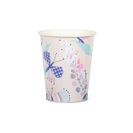 Butterfly Flutter 9oz Cups, 8Pk