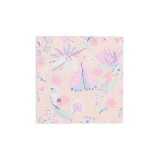 Butterfly Flutter Large Napkins, 16Pk