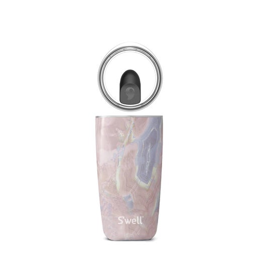 S'well 18oz Geode Rose Tumbler with Lid