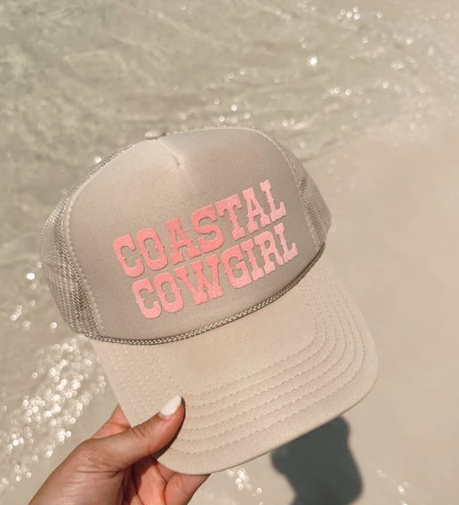 'Coastal Cowgirl' Trucker Hat
