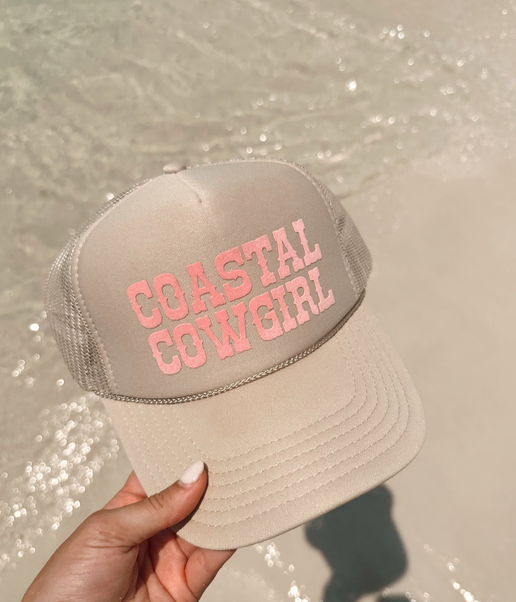 'Coastal Cowgirl' Trucker Hat