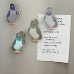 Peckish Pigeon Bag Clips, Set of 4