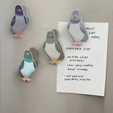 Peckish Pigeon Bag Clips, Set of 4