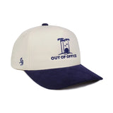 'Out of Office' Corduroy Brim Snapback Hat
