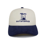 'Out of Office' Corduroy Brim Snapback Hat