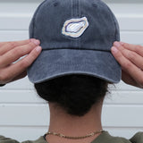 Embroidered Oyster Adjustable Baseball Hat