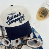 Oysters & Champagne, Corduroy Trucker Hat