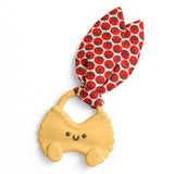 Itzy Ritzy Crinkle Crew™ Silicone Teether with Crinkle Tie