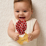 Itzy Ritzy Crinkle Crew™ Silicone Teether with Crinkle Tie