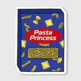 Pasta Princess Vinyl Sticker