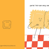 Penne Pals: 12 Pasta Pun Notecards & Envelopes