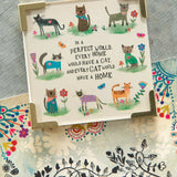 Natural Life Every Cat Has A Home Corner Magnet Keepsake