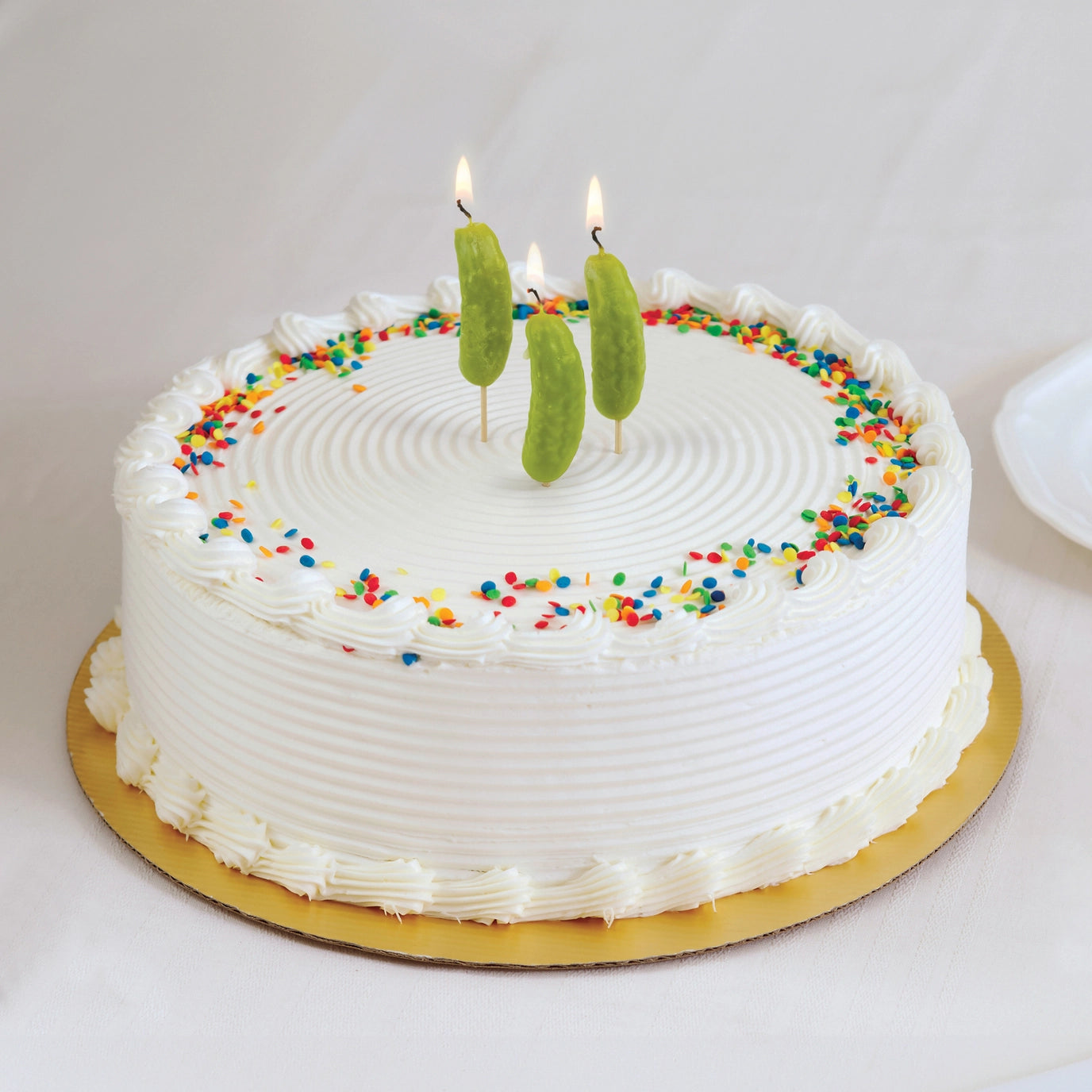 Pickle Party Candles, Set of 6