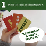 Pickles: Say It, Rate It, Grab It! Quick Action Party Game