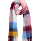 Multi-Color Plaid Oversized Scarf