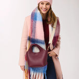Multi-Color Plaid Oversized Scarf