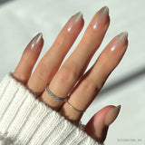 Glamnetic Press-On Nails, Polar Night